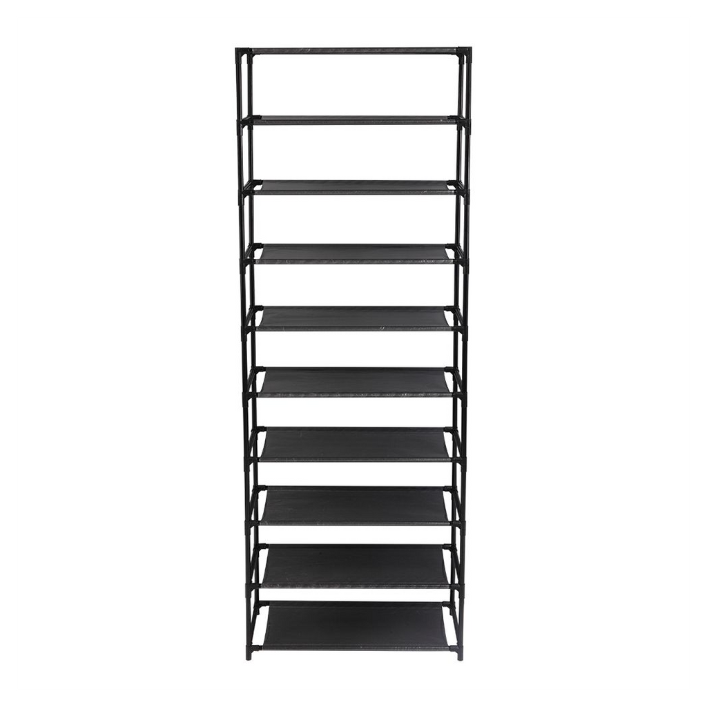 10-Tier Shoe Rack – Space-Saving 30-Pair Storage Organiser