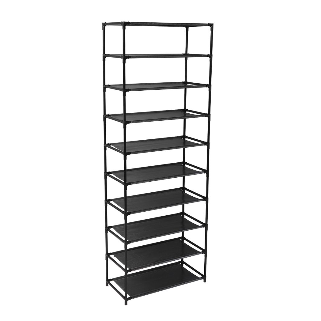 10-Tier Shoe Rack – Space-Saving 30-Pair Storage Organiser