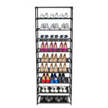 10-Tier Shoe Rack – Space-Saving 30-Pair Storage Organiser